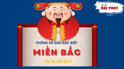 Thống Kê Giải Đặc Biệt Miền Bắc Hôm Nay Chủ Nhật Ngày 01/09/2024