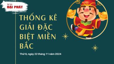 Thống Kê Giải Đặc Biệt Miền Bắc Hôm Nay Thứ 6 Ngày 22/11/2024