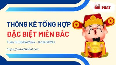 Thống Kê Tổng Hợp Giải Đặc Biệt Miền Bắc Tuần 15/2024