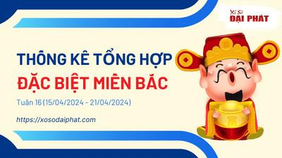 Thống Kê Tổng Hợp Giải Đặc Biệt Miền Bắc Tuần 16/2024