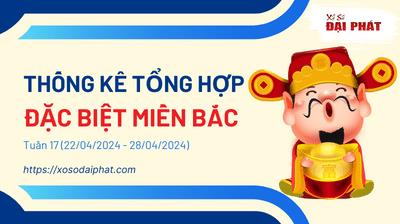 Thống Kê Tổng Hợp Giải Đặc Biệt Miền Bắc Tuần 17/2024