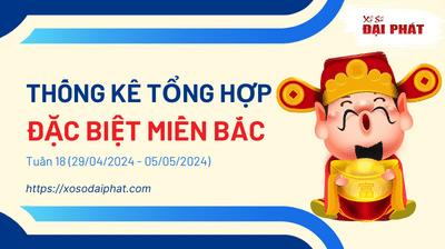 Thống Kê Tổng Hợp Giải Đặc Biệt Miền Bắc Tuần 18/2024