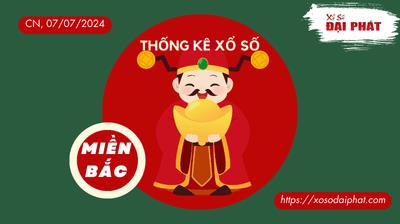 Thống Kê XSMB 07/07/2024 Chủ Nhật - Phân Tích KQ Xổ Số Miền Bắc