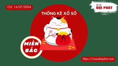 Thống Kê XSMB 14/07/2024 Chủ Nhật - Phân Tích KQ Xổ Số Miền Bắc