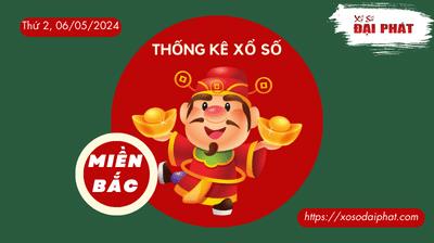 Thống Kê XSMB 06/05/2024 Thứ 2 - Phân Tích KQ Xổ Số Miền Bắc