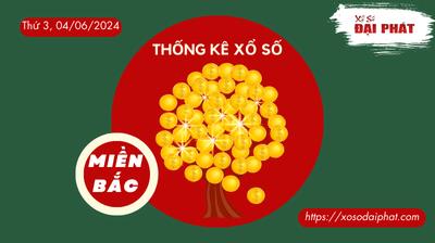 Thống Kê XSMB 04/06/2024 Thứ 3 - Phân Tích KQ Xổ Số Miền Bắc