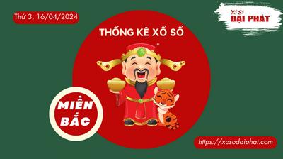 Thống Kê XSMB 16/04/2024 Thứ 3 - Thống Kê Xổ Số Miền Bắc 30 Ngày