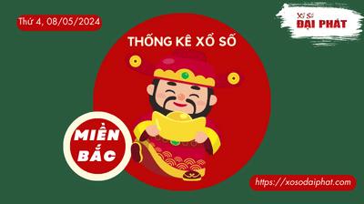 Thống Kê XSMB 08/05/2024 Thứ 4 - Phân Tích KQ Xổ Số Miền Bắc