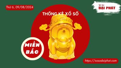 Thống Kê XSMB 09/08/2024 Thứ 6 - Phân Tích KQ Xổ Số Miền Bắc