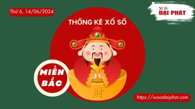 Thống Kê XSMB 14/06/2024 Thứ 6 - Phân Tích KQ Xổ Số Miền Bắc