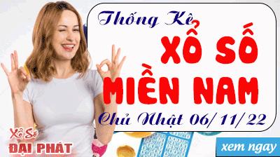 Thống Kê Xổ Số Miền Nam 06/11/2022 - Thống Kê XSMN Chủ Nhật