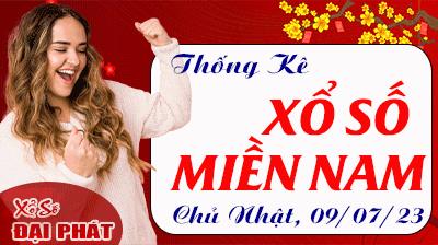 Thống Kê Xổ Số Miền Nam 09/07/2023 - Thống Kê XSMN Chủ Nhật