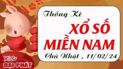 Thống Kê Xổ Số Miền Nam 11/02/2024 - Thống Kê XSMN Chủ Nhật