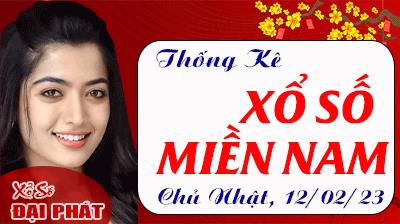 Thống Kê Xổ Số Miền Nam 12/02/2023 - Thống Kê XSMN Chủ Nhật