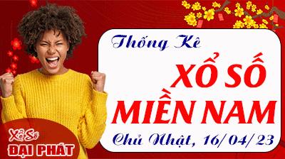 Thống Kê Xổ Số Miền Nam 16/04/2023 - Thống Kê XSMN Chủ Nhật