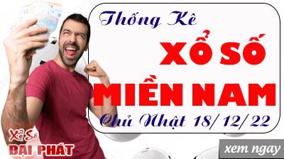 Thống Kê Xổ Số Miền Nam 18/12/2022 - Thống Kê XSMN Chủ Nhật