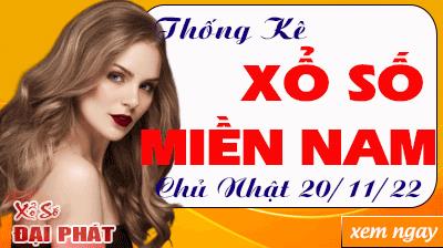 Thống Kê Xổ Số Miền Nam 20/11/2022 - Thống Kê XSMN Chủ Nhật