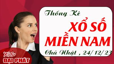 Thống Kê Xổ Số Miền Nam 24/12/2023 - Thống Kê XSMN Chủ Nhật