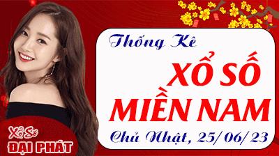 Thống Kê Xổ Số Miền Nam 25/06/2023 - Thống Kê XSMN Chủ Nhật