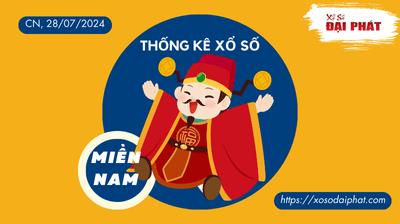 Thống Kê Xổ Số Miền Nam 28/07/2024 - Thống Kê XSMN Chủ Nhật