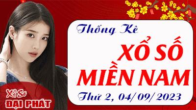 Thống Kê Xổ Số Miền Nam 04/09/2023 - Thống Kê XSMN Thứ 2