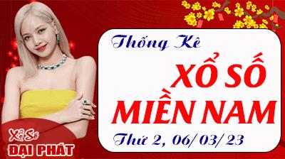 Thống Kê Xổ Số Miền Nam 06/03/2023 - Thống Kê XSMN Thứ 2