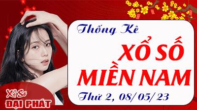 Thống Kê Xổ Số Miền Nam 08/05/2023 - Thống Kê XSMN Thứ 2