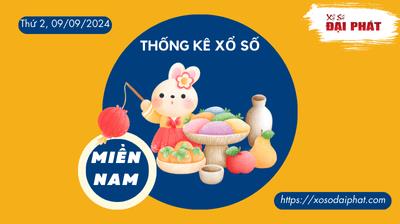 Thống Kê Xổ Số Miền Nam 09/09/2024 - Thống Kê XSMN Thứ 2