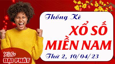 Thống Kê Xổ Số Miền Nam 10/04/2023 - Thống Kê XSMN Thứ 2