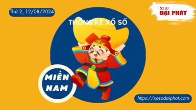 Thống Kê Xổ Số Miền Nam 12/08/2024 - Thống Kê XSMN Thứ 2