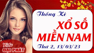 Thống Kê Xổ Số Miền Nam 13/03/2023 - Thống Kê XSMN Thứ 2