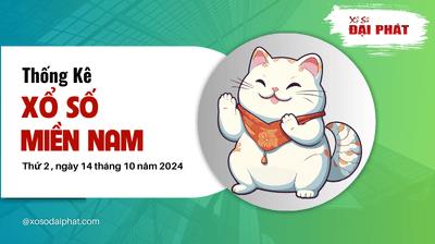 Thống Kê Xổ Số Miền Nam 14/10/2024 - Thống Kê XSMN Thứ 2