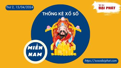 Thống Kê Xổ Số Miền Nam 15/04/2024 - Thống Kê XSMN Thứ 2