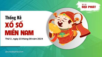 Thống Kê Xổ Số Miền Nam 23/09/2024 - Thống Kê XSMN Thứ 2