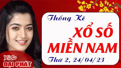 Thống Kê Xổ Số Miền Nam 24/04/2023 - Thống Kê XSMN Thứ 2