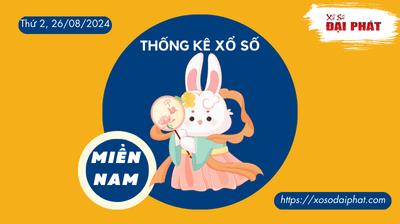 Thống Kê Xổ Số Miền Nam 26/08/2024 - Thống Kê XSMN Thứ 2