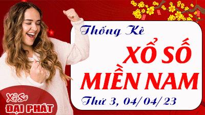 Thống Kê Xổ Số Miền Nam 04/04/2023 - Thống Kê XSMN Thứ 3