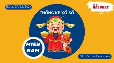 Thống Kê Xổ Số Miền Nam 07/05/2024 - Thống Kê XSMN Thứ 3