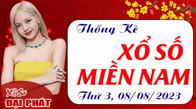 Thống Kê Xổ Số Miền Nam 08/08/2023 - Thống Kê XSMN Thứ 3