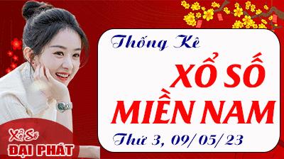 Thống Kê Xổ Số Miền Nam 09/05/2023 - Thống Kê XSMN Thứ 3