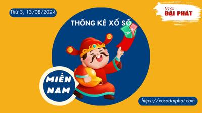 Thống Kê Xổ Số Miền Nam 13/08/2024 - Thống Kê XSMN Thứ 3