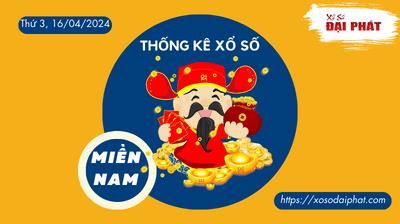 Thống Kê Xổ Số Miền Nam 16/04/2024 - Thống Kê XSMN Thứ 3