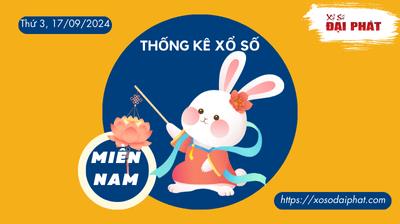 Thống Kê Xổ Số Miền Nam 17/09/2024 - Thống Kê XSMN Thứ 3