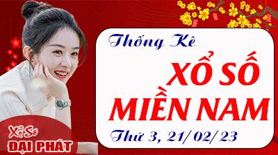 Thống Kê Xổ Số Miền Nam 21/02/2023 - Thống Kê XSMN Thứ 3