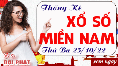 Thống Kê Xổ Số Miền Nam 25/10/2022 - Thống Kê XSMN Thứ 3