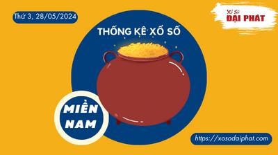 Thống Kê Xổ Số Miền Nam 28/05/2024 - Thống Kê XSMN Thứ 3