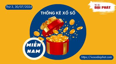 Thống Kê Xổ Số Miền Nam 30/07/2024 - Thống Kê XSMN Thứ 3