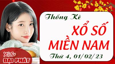 Thống Kê Xổ Số Miền Nam 01/02/2023 - Thống Kê XSMN Thứ 4