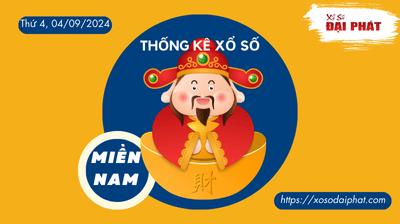 Thống Kê Xổ Số Miền Nam 04/09/2024 - Thống Kê XSMN Thứ 4