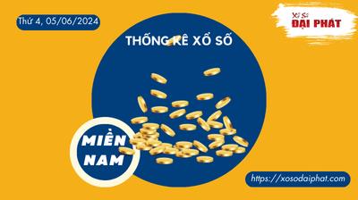 Thống Kê Xổ Số Miền Nam 05/06/2024 - Thống Kê XSMN Thứ 4